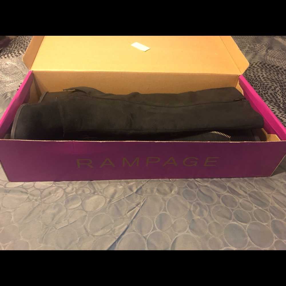 New Rampage wedge boots